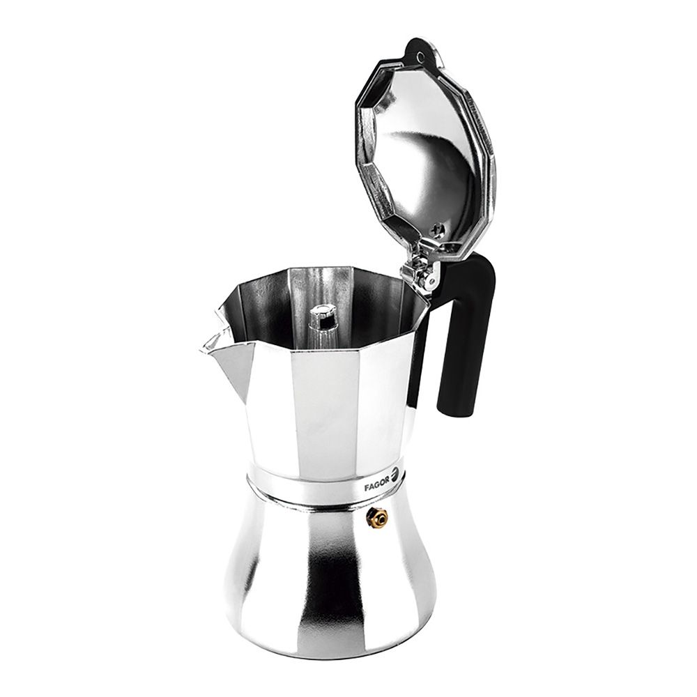 Cafeteira cupy em alumínio com 12 chávenas - Image 3