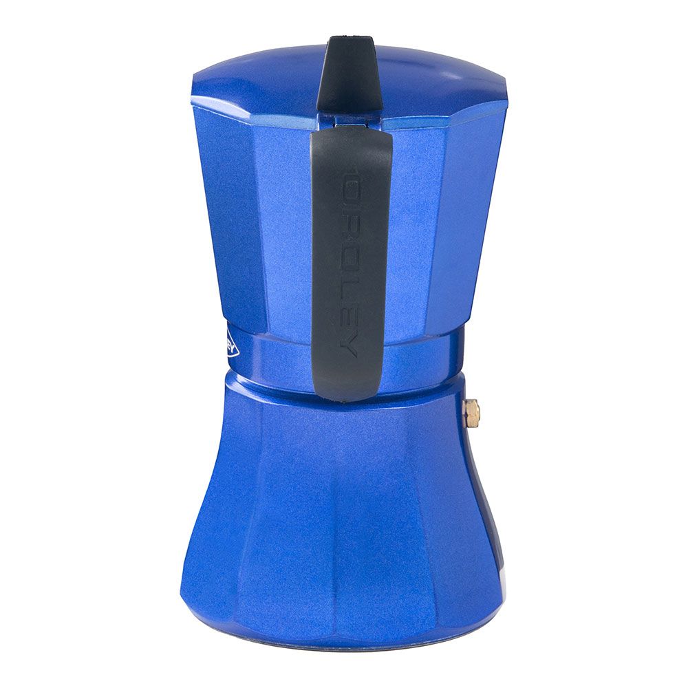 Cafeteira de alumínio de 6 chávenas modelo "petra" COR azul - Image 2
