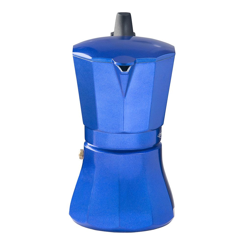 Cafeteira de alumínio de 6 chávenas modelo "petra" COR azul - Image 3