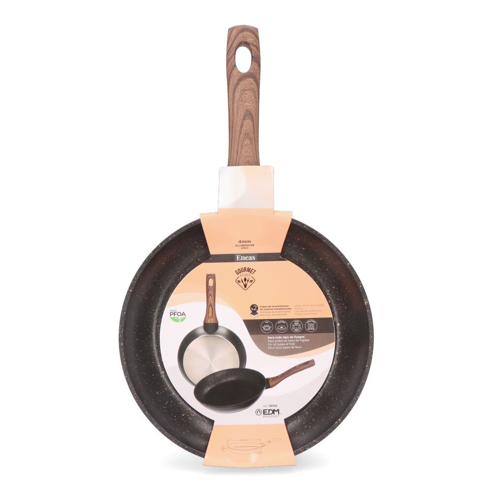 Frigideira antiaderente "série eneas" Ø30cm gourmet kitchen - Image 3