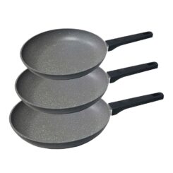 KIT de 3 frigideiras antiaderentes "profissional line" gourmet kitchen