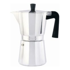 Cafeteira expresso vitro de alumínio não adequada para indução, 1 chávena