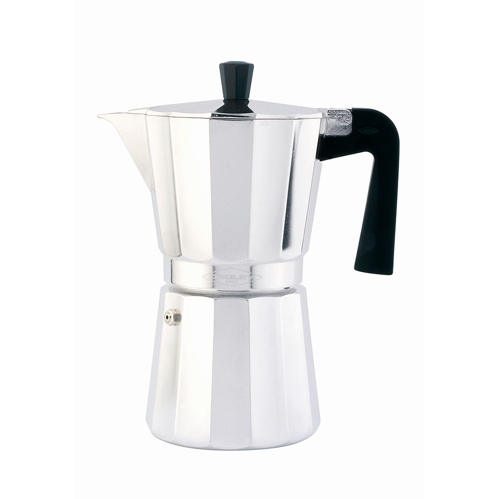 Cafeteira em alumínio NEW vitro, não adequada para indução, 3 chávena