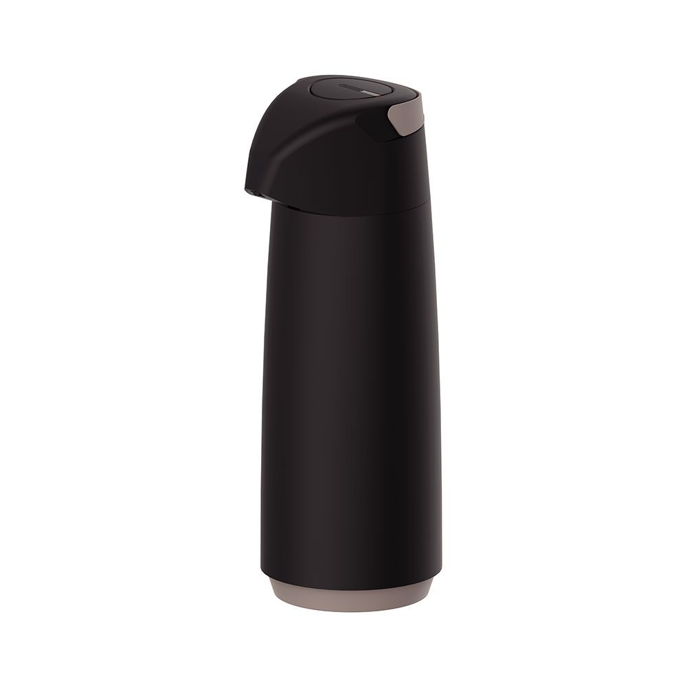 Termo com sifão, exata, 1,8 l preto