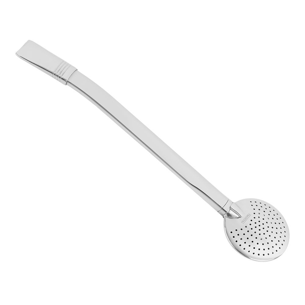 Palhinha para bebida "mate" em aço INOX 19 cm