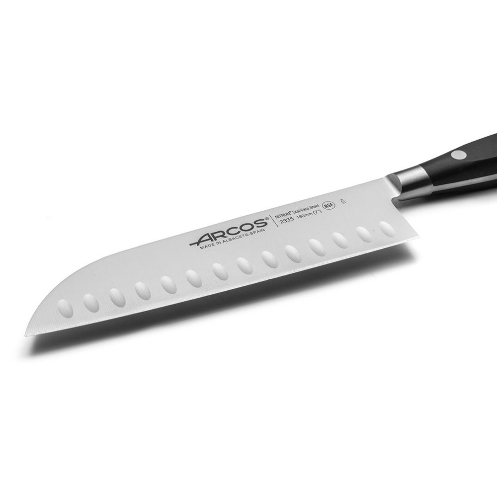 Faca Santoku com soquetes da série Riviera 180 mm - Image 3