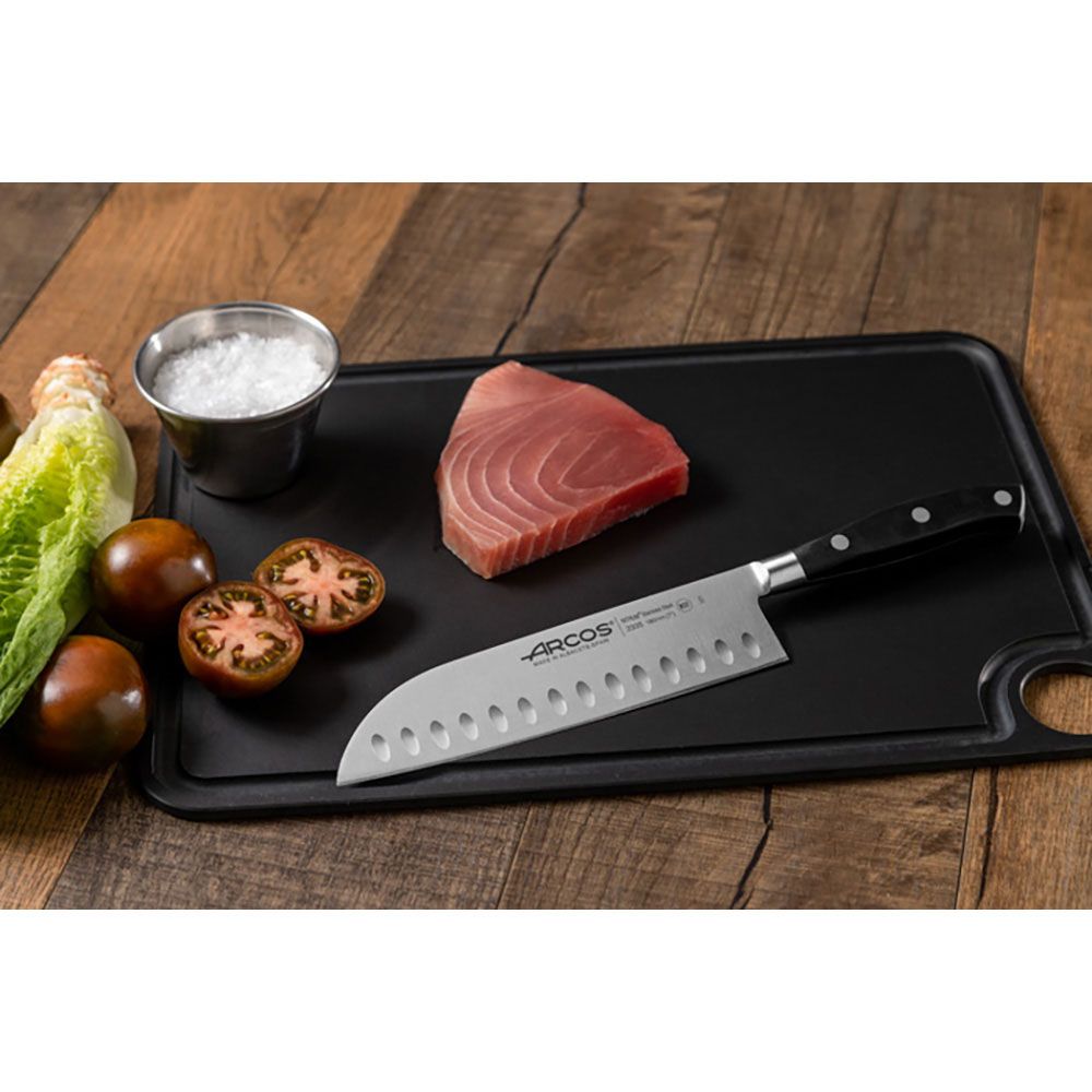 Faca Santoku com soquetes da série Riviera 180 mm - Image 6