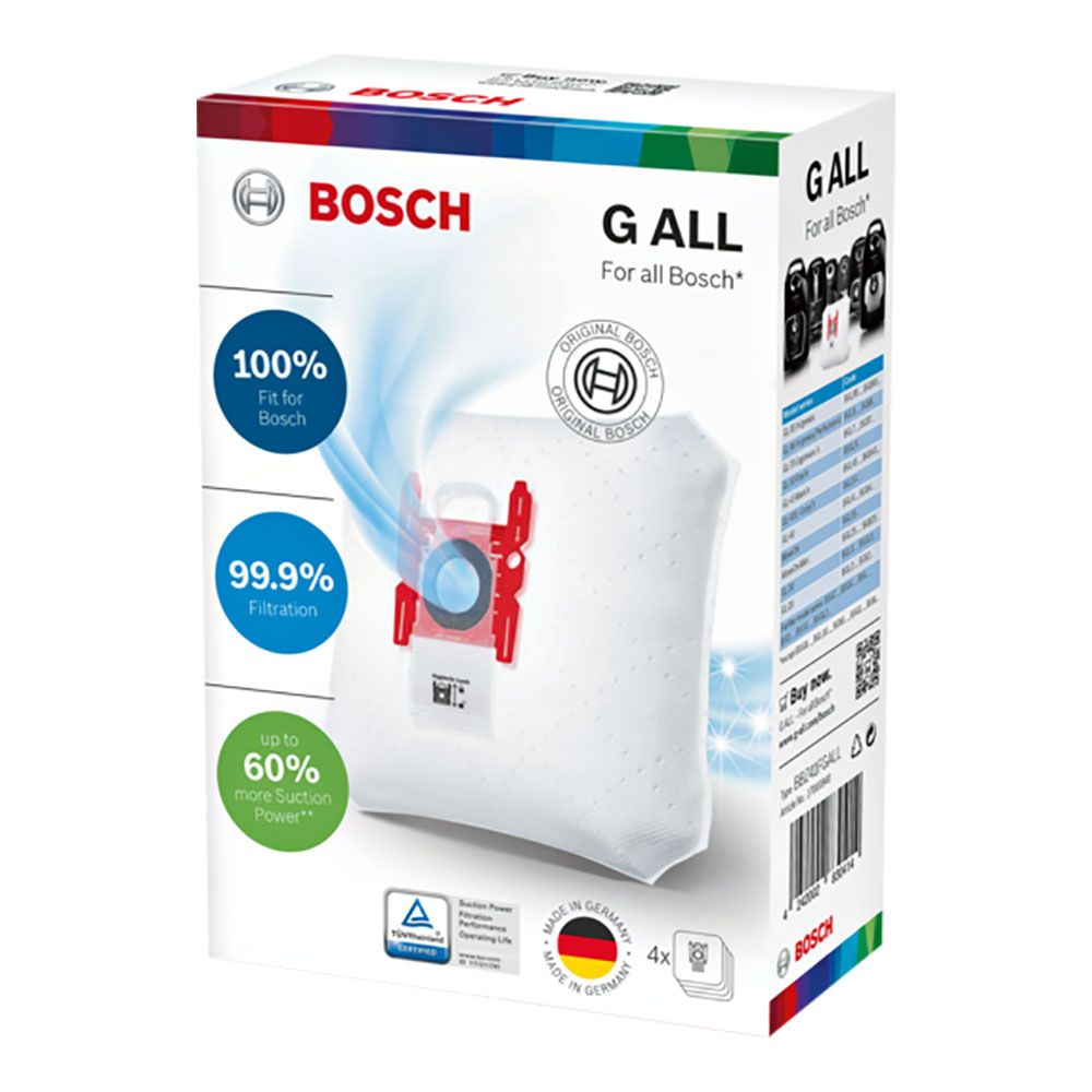 Sobresselente saco silex para aspirador bosch, siemens, ufesa