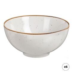 Pack 6 peças tigela de porcelana akiko Ø15 cm