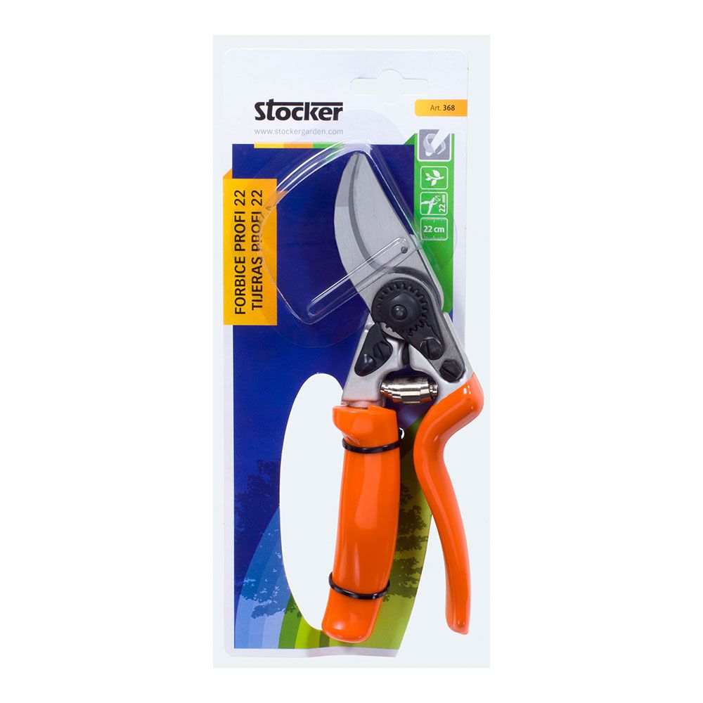 STOCKER Tesoura Profi bypass 22 com cabo giratório. comprimento: 22 cm - Image 2