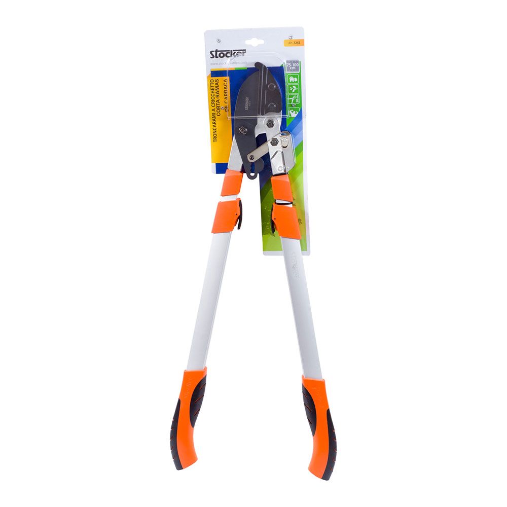 Tesoura de poda para cortar ramos roquete telescópico comprimento: 75-100cm stocker - Image 2