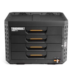 Caixa de ferramentas com 4 gavetas com fecho, stacktech, 53 x 40,5 x 39,5 cm