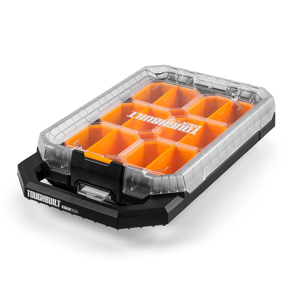 Organizador compacto de perfil baixo stacktech 29,5 x 50 x 28 cm