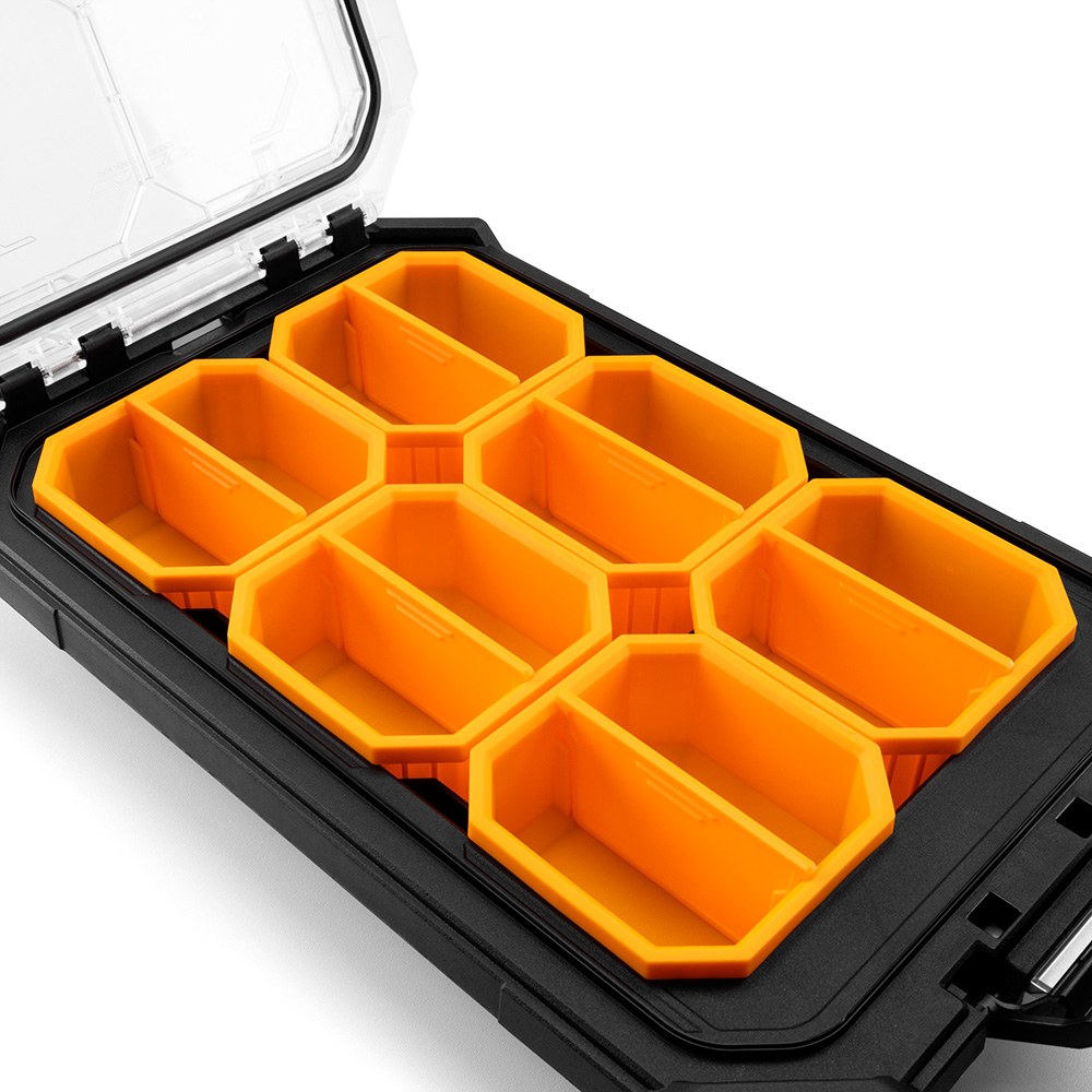 Organizador compacto de perfil baixo stacktech 29,5 x 50 x 28 cm - Image 3