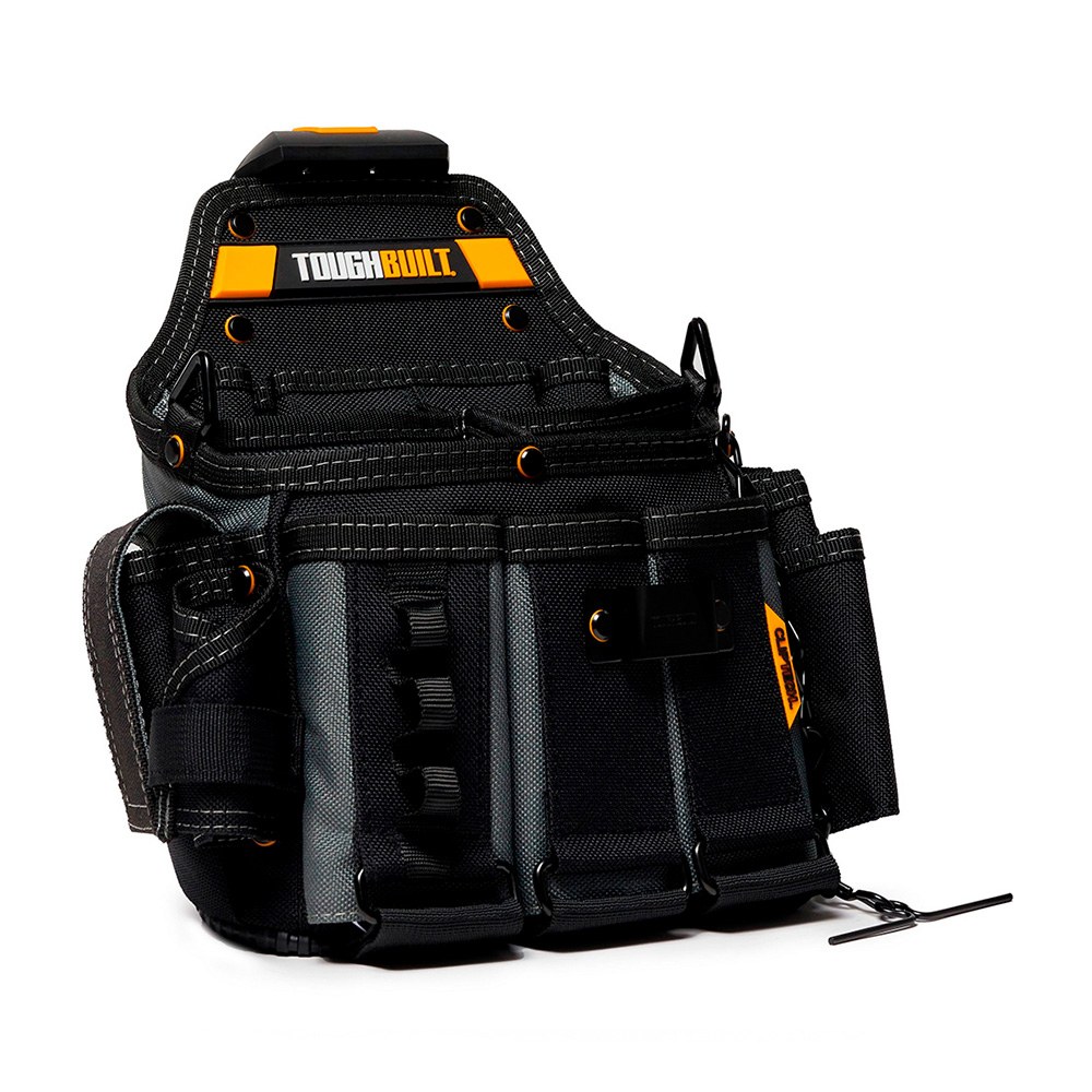 Bolsa de eletricista com alça de ombro cliptech, 30 x 14 x 34 cm
