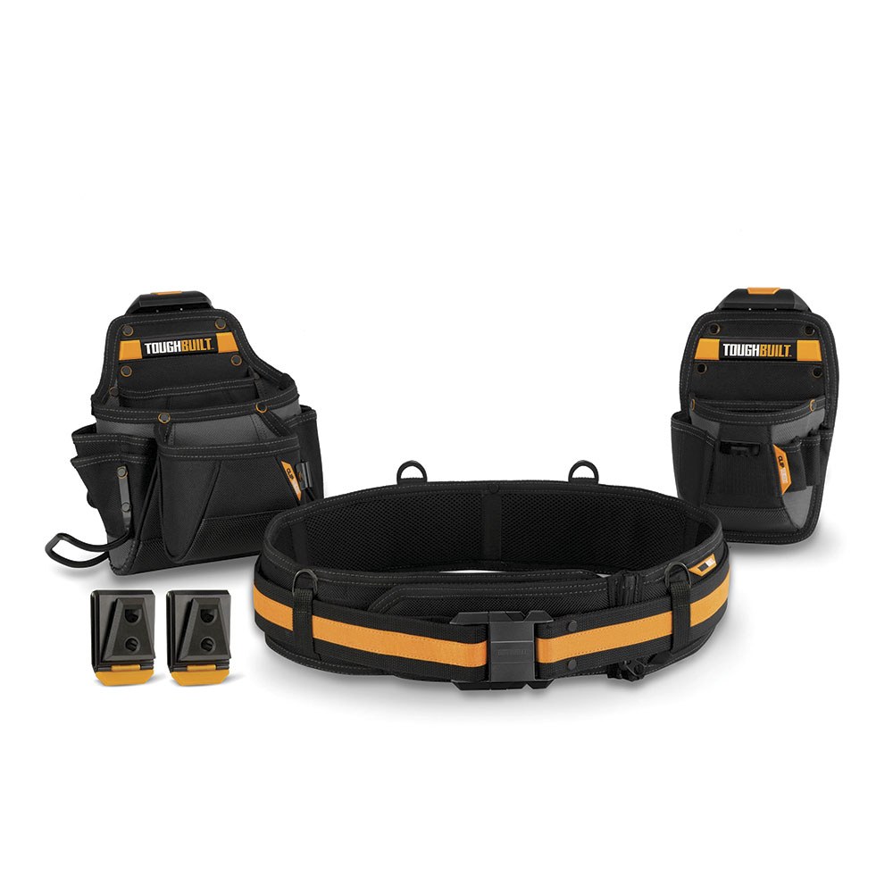 Conjunto de cinto de ferramentas cliptech de 3 peças