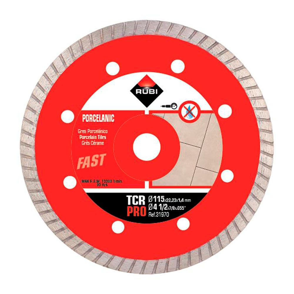 Disco diamante TCR PRO Ø115 mm