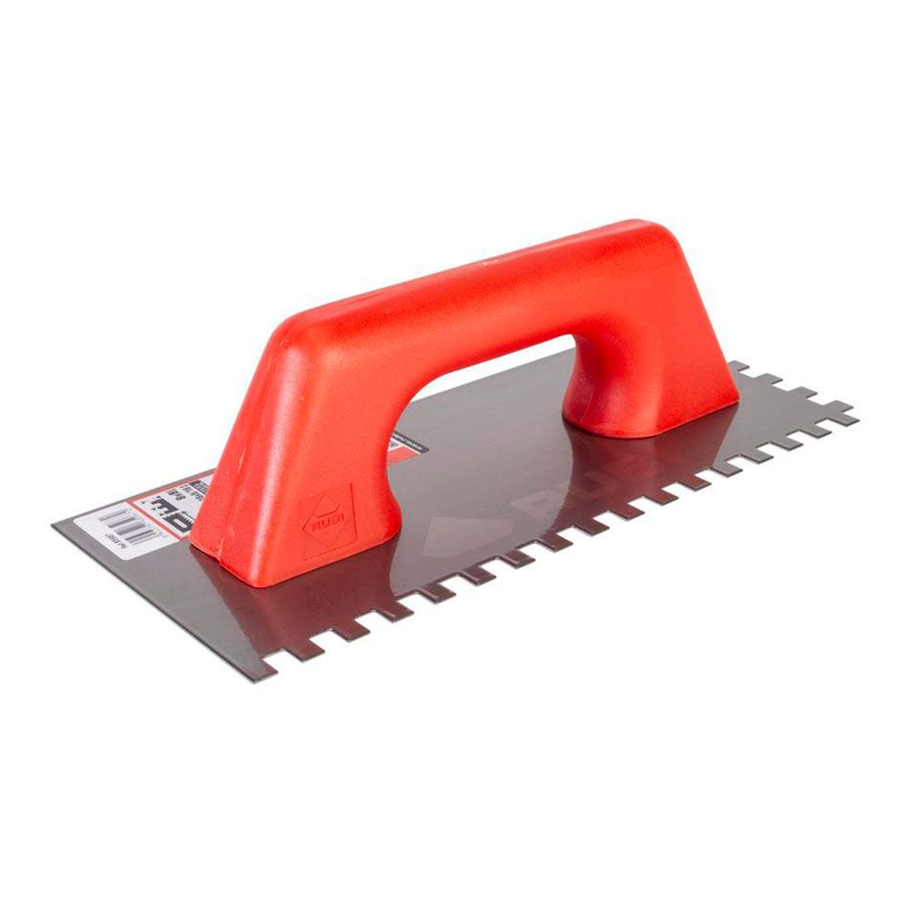Talocha pente aço 28cm (8x8). cabo de plástico fechado 65967 rubi
