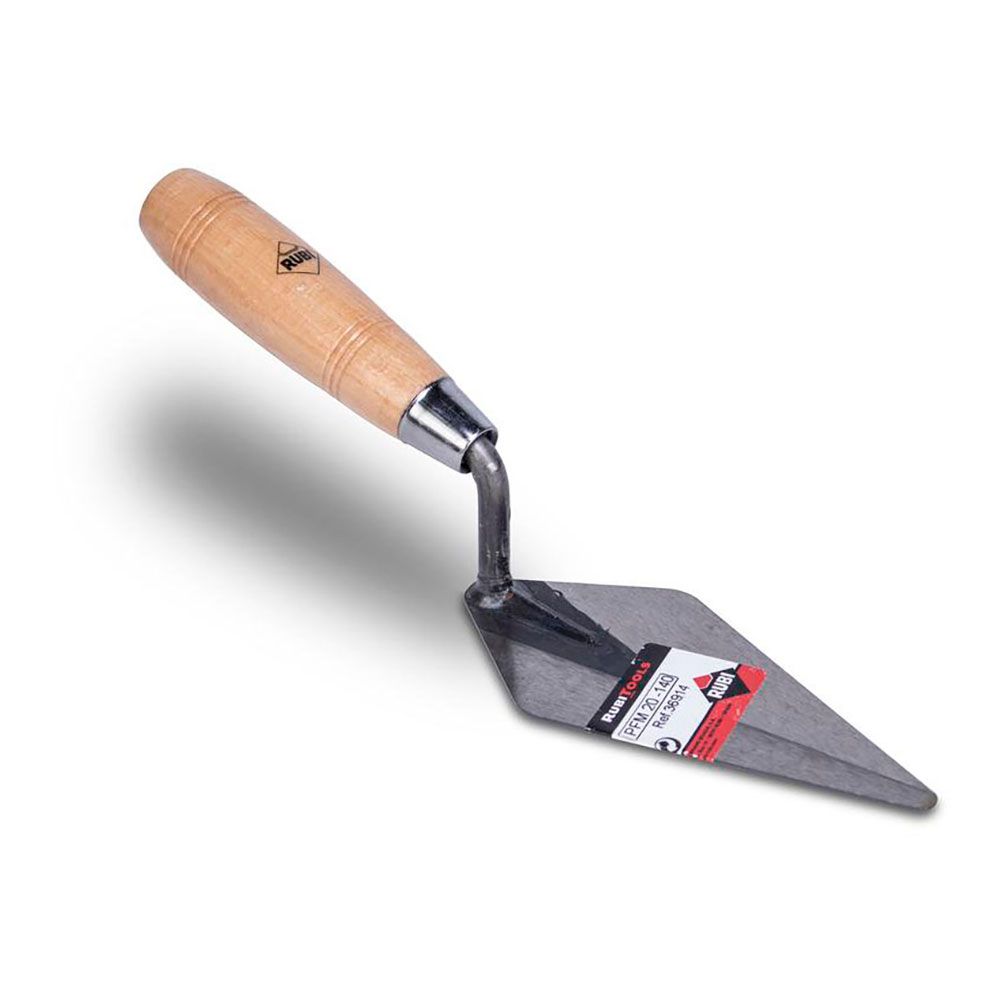 Colher de pedreiro baixa 140mm PFM24-140 37314 rubi