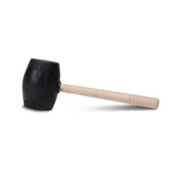 Martelo de borracha preta 750 g
