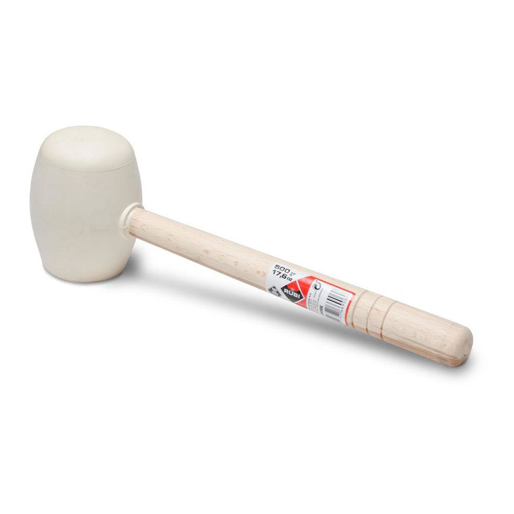 Martelo de borracha branco 500 g
