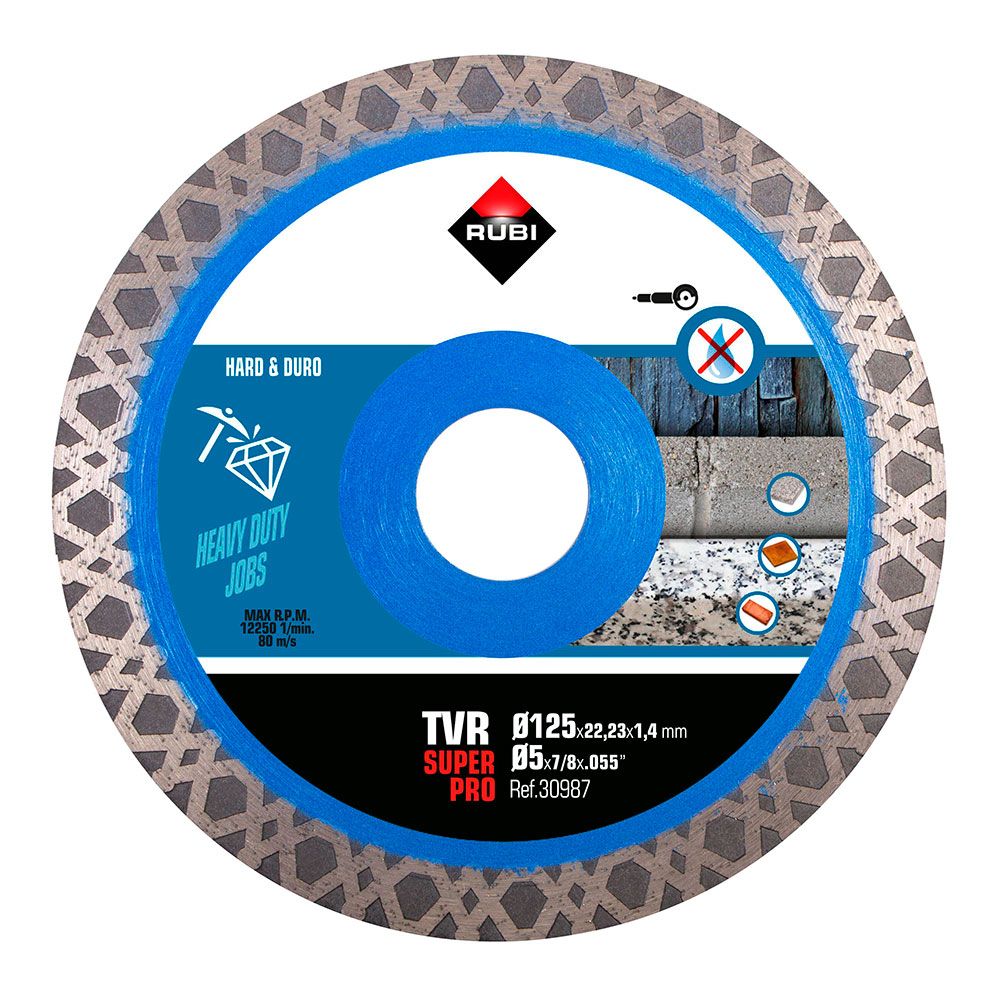 Disco de diamante TVR superpro Ø125 mm