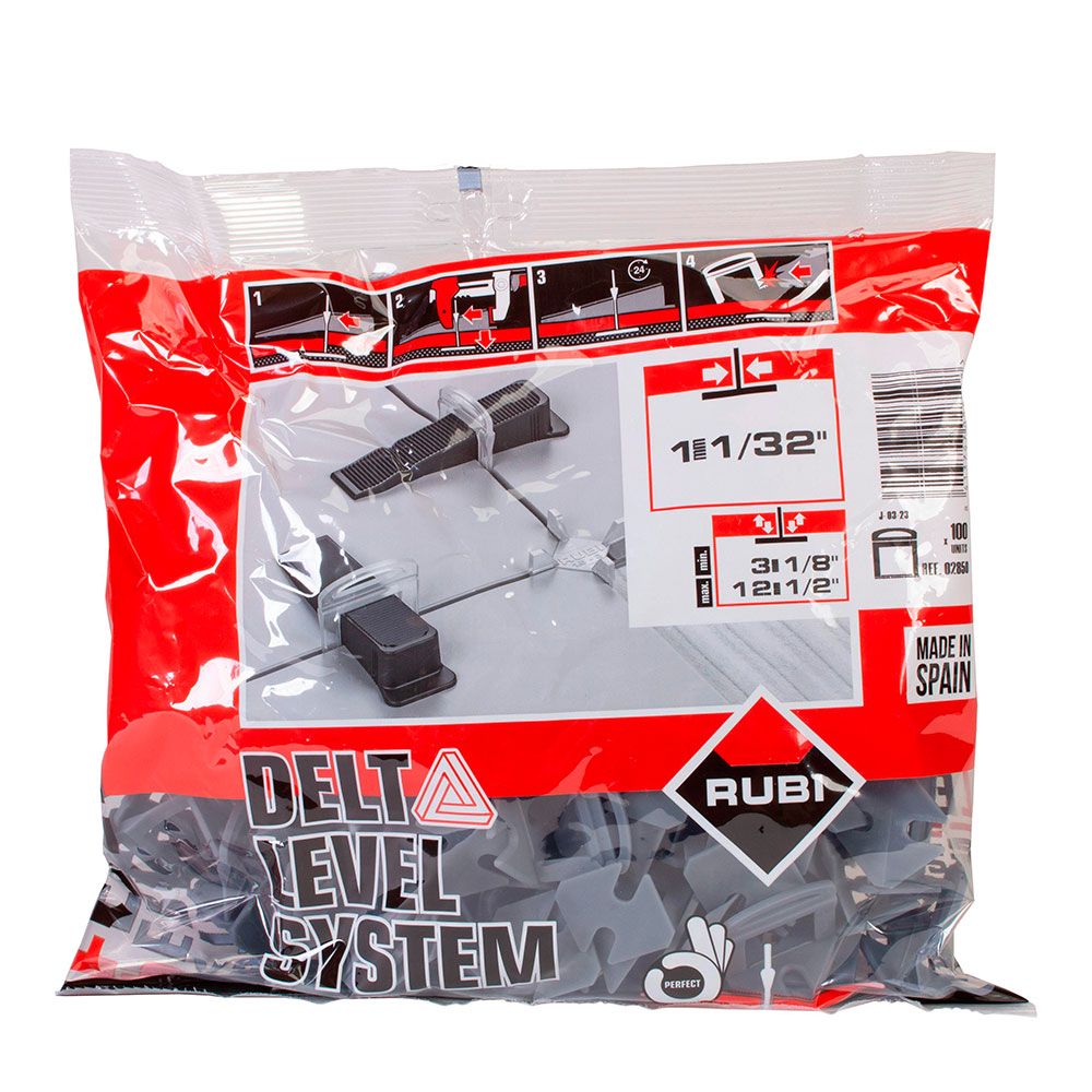 Brida 3-12MM 1MM delta level system (B-100 unid.) R2850 rubi - Image 2