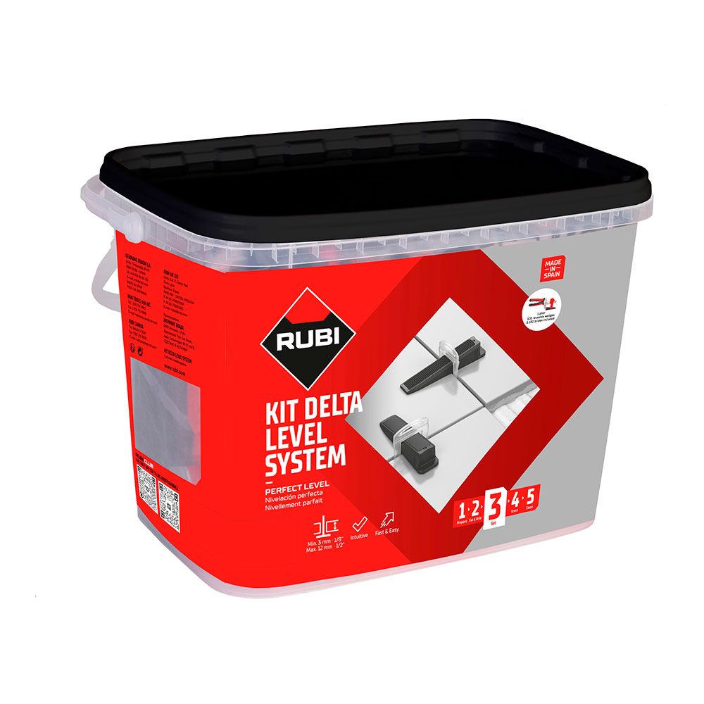 KIT delta level system 1mm (3-12mm) R3956 rubi