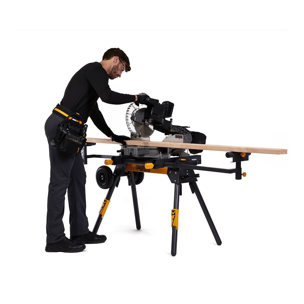 Suporte universal com rodas para serra de esquadria, 195 cm - Image 6