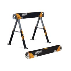 TOUGHBUILT Cavaletes / mesa de trabalho portáteis, c700, 2 peças