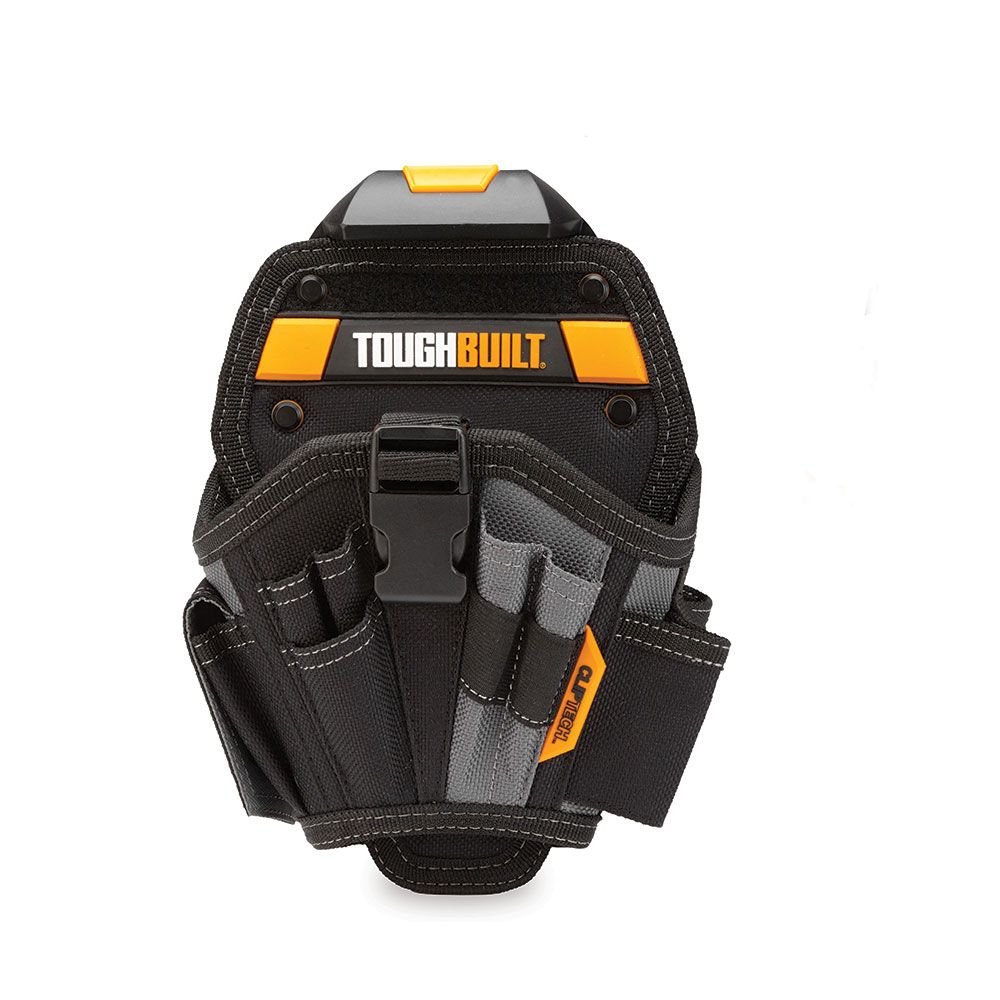 TOUGHBUILT Estojo para furadeira grande com sistema cliptech, 18 x 8 x 24 cm