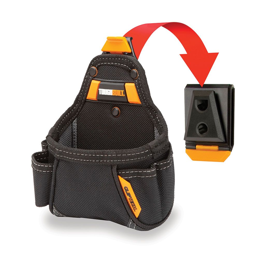 TOUGHBUILT Bolsa para fita métrica, com sistema cliptech, 14 x 8 x 19 cm - Image 2