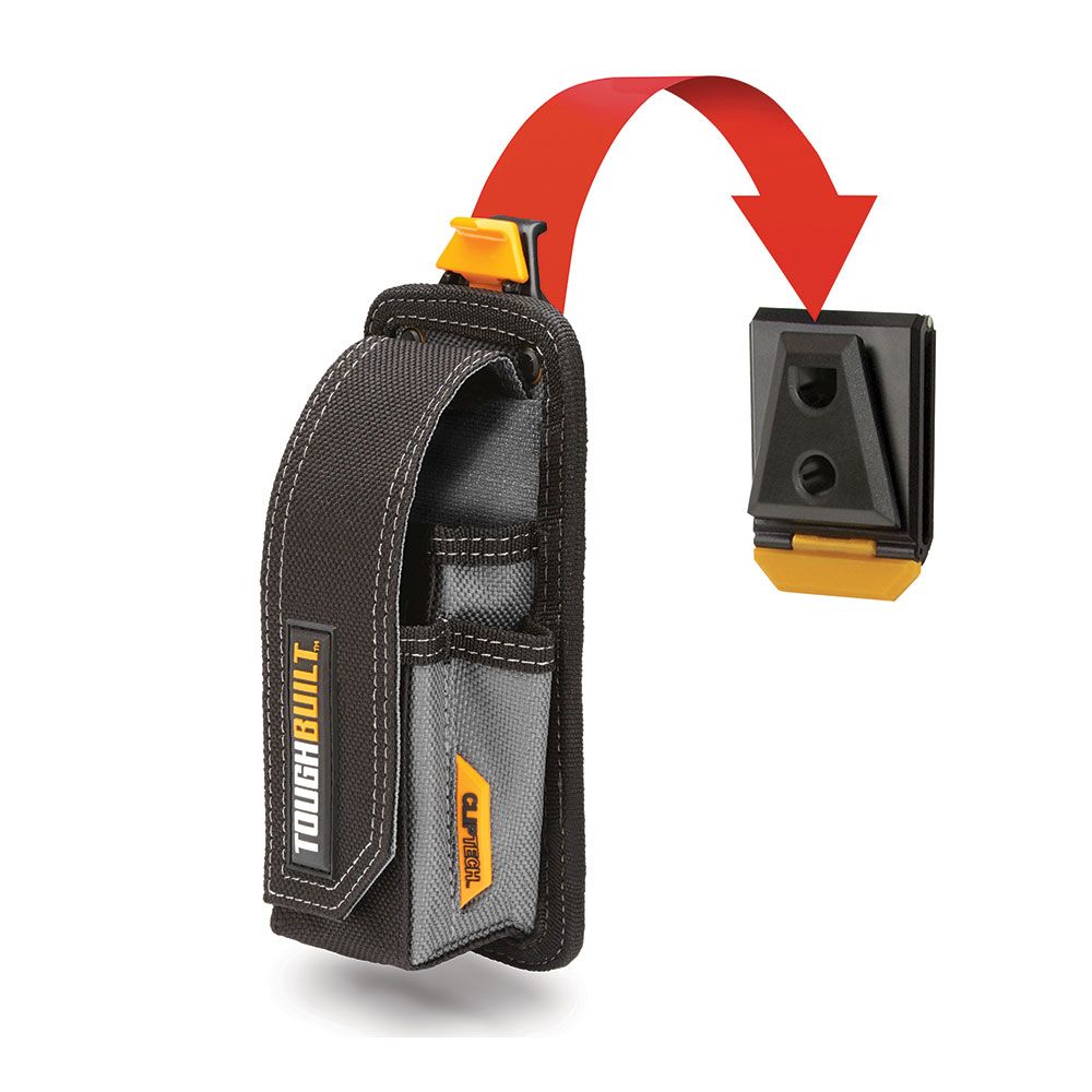 TOUGHBUILT Bolsa pequena para medidor laser / voltímetro, com sistema cliptech, 10,5 x 8 x 20 cm - Image 2