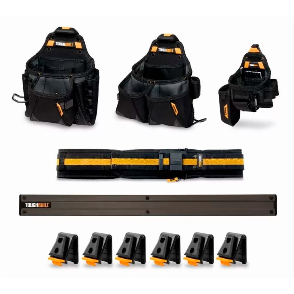TOUGHBUILT Organizador de ferramentas de parede e van, conjunto de 11 peças - Image 2