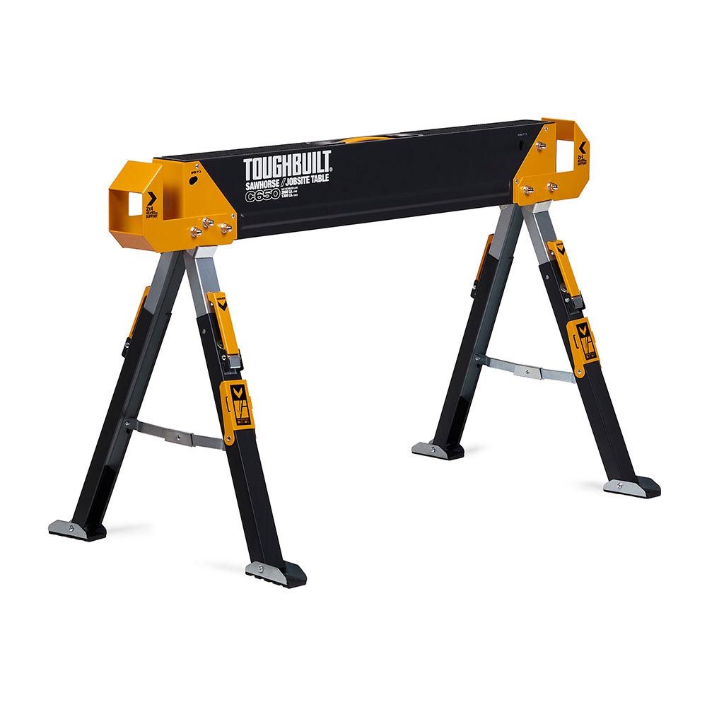 Caballetes portátiles / mesa de trabajo, c650, 2 uds