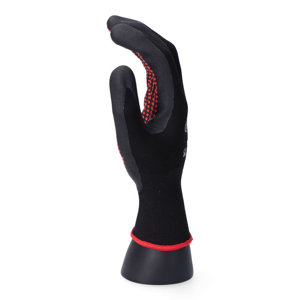 Luva de nylon/lycra com palma de nitrilo para metalurgia, T-10 - Image 3