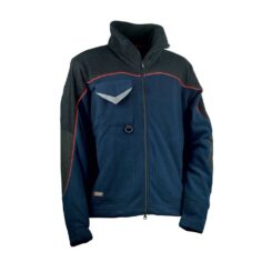 Casaco forro polar rider azul marinho preto tamanho XL