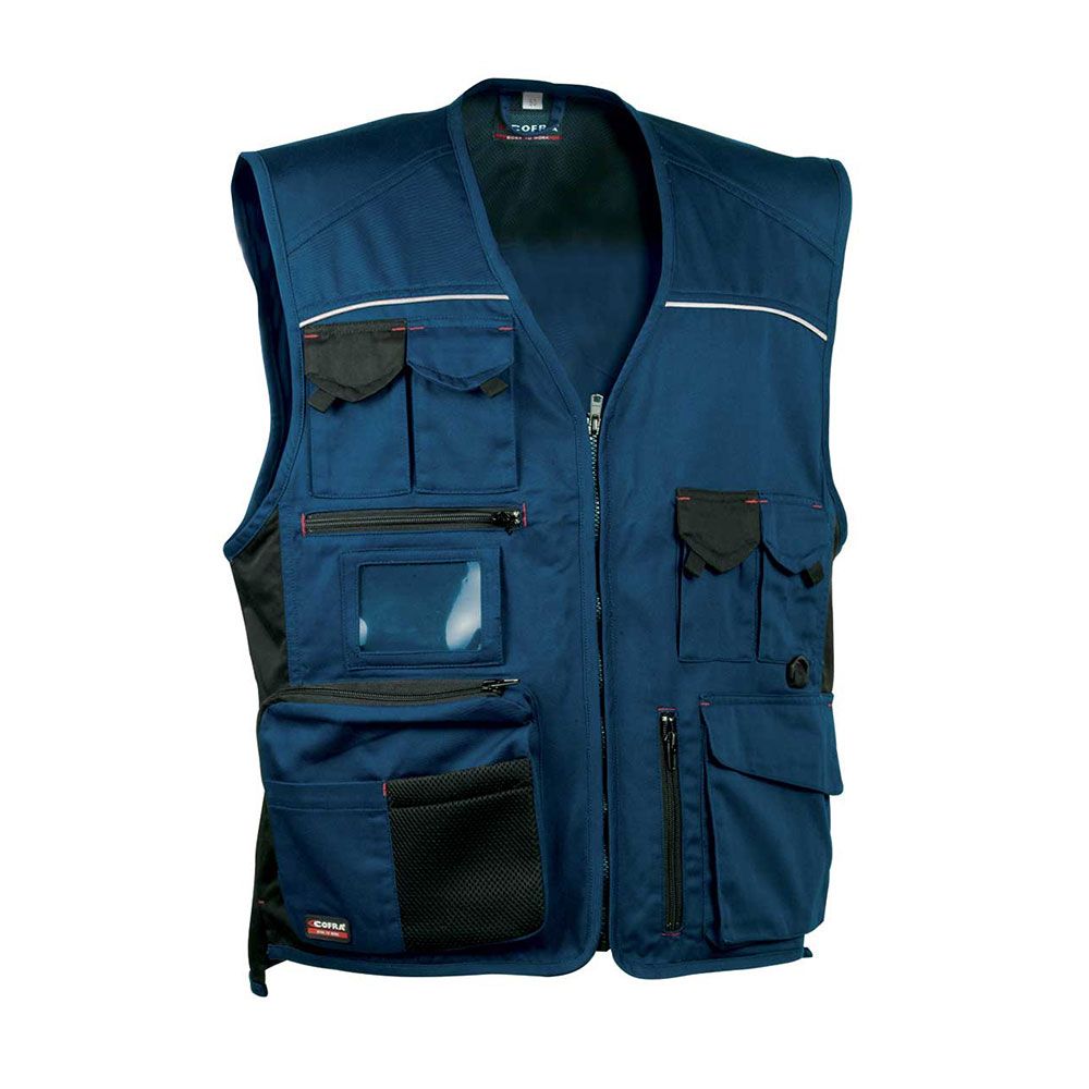 Colete expert azul marinho preto tamanho 60