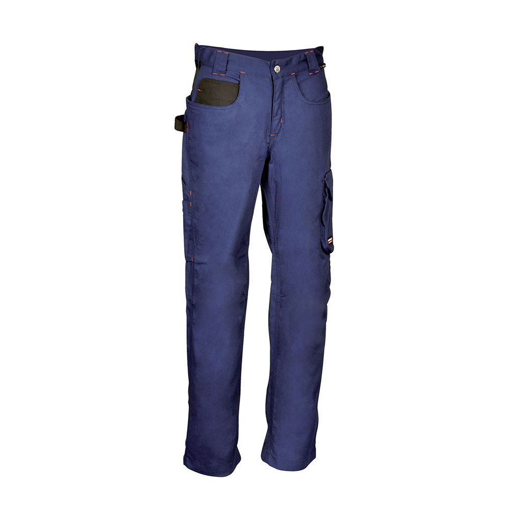 Calças woman walklander azul marinho preto tamanho 40