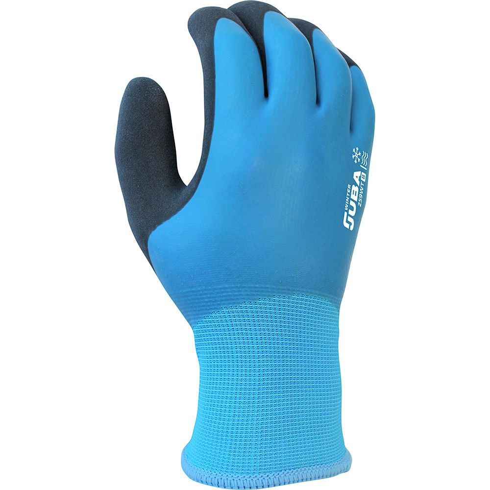 Luva de poliéster com dupla camada de látex, para trabalho a frio, T-10. - Image 2