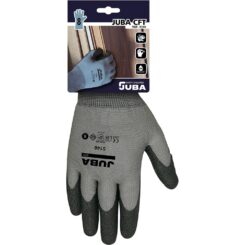 Luva de nylon com palma revestida de PVC para jardinagem, T-10.
