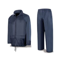 Fato aquático azul de poliéster/pvc para engenheiro: xxl