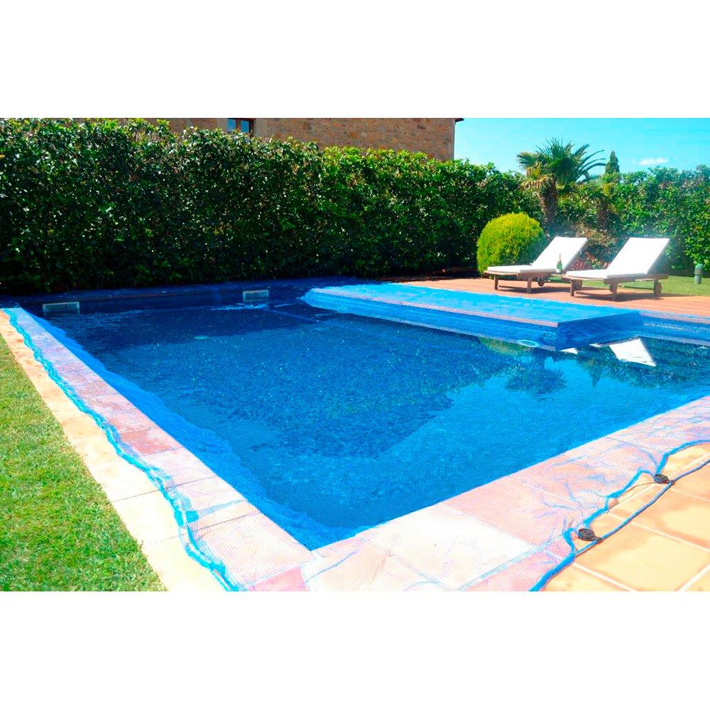 Malha para piscina leaf pool cobver 7 x 11 m