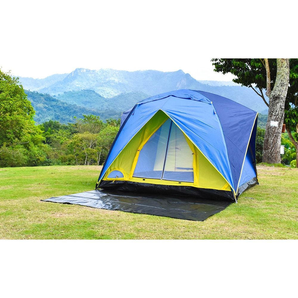 Malha para chão campismo COR verde 3x6m fun&go - Image 3