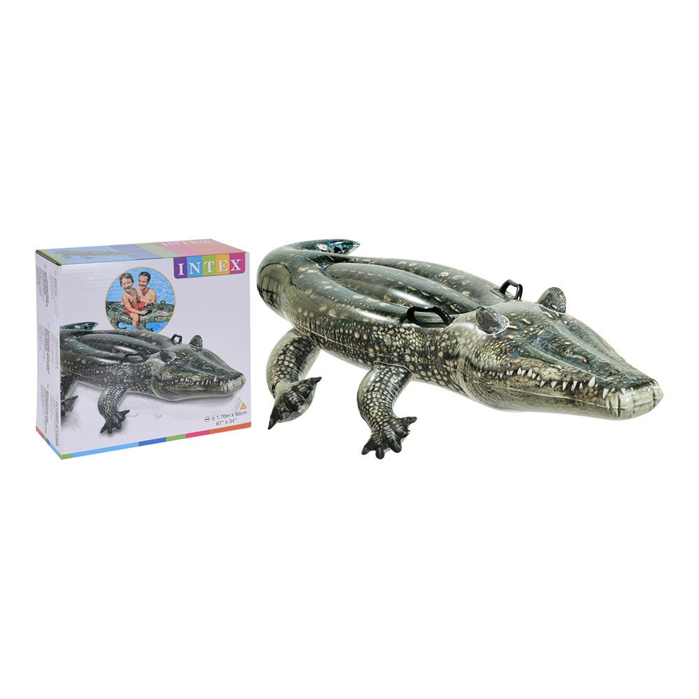 Crocodilo insuflável para piscina 170X86cm