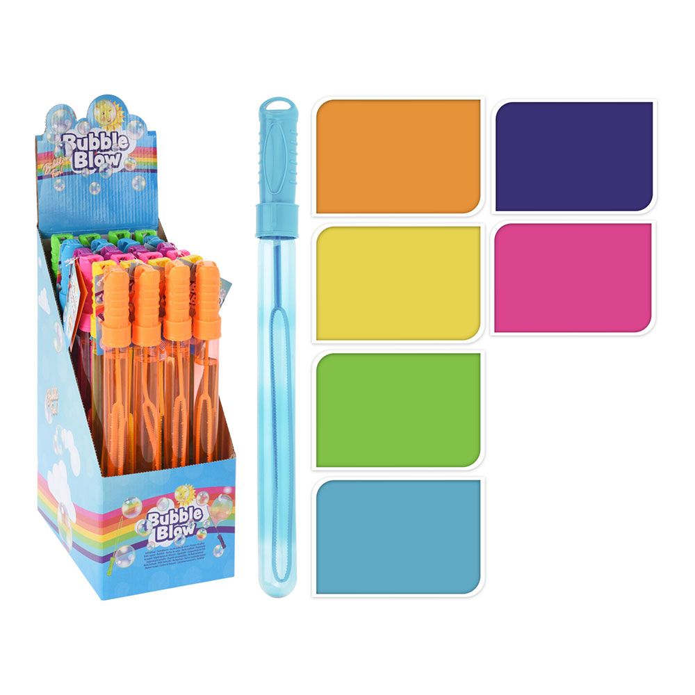 Tubo para fazer bolhas de sabão 125ml cores sortidas