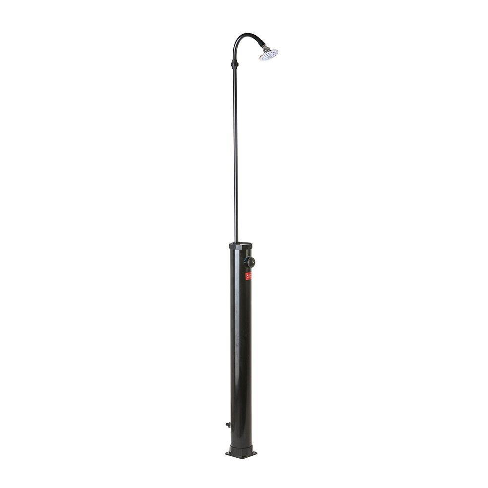 Chuveiro solar em PVC preto 9 l ar1009 gre