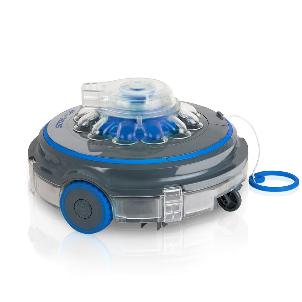 Robô Wet Runner Plus movido a bateria para piscinas acima do solo e enterradas RBR75