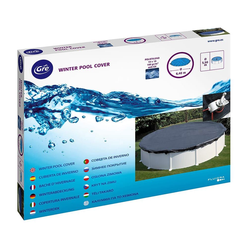 Cobertura para piscina em aço redonda Ø440 cm - Image 2