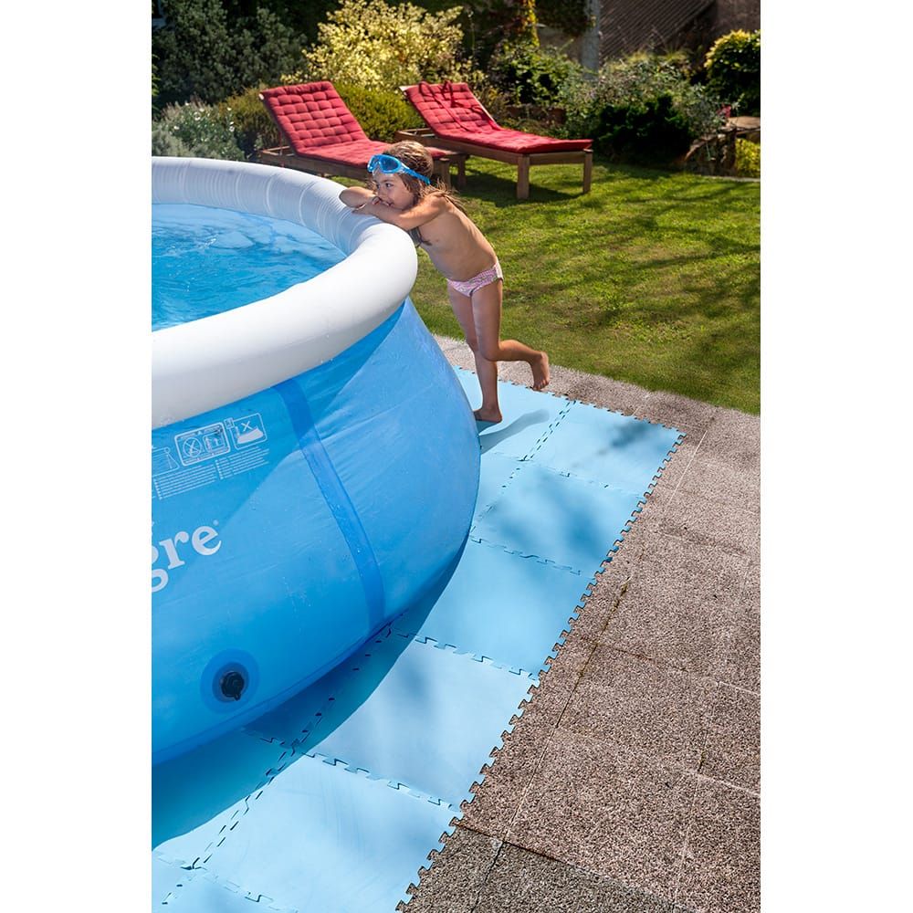 Revestimento protetor para piscina, 9 peças, 500 x 500 x 4,5 mm - Image 3